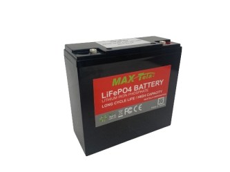 Maxtela 12V24AhLithium LiFePO4 storage Battery, LFP battery pack, MX024-12LF